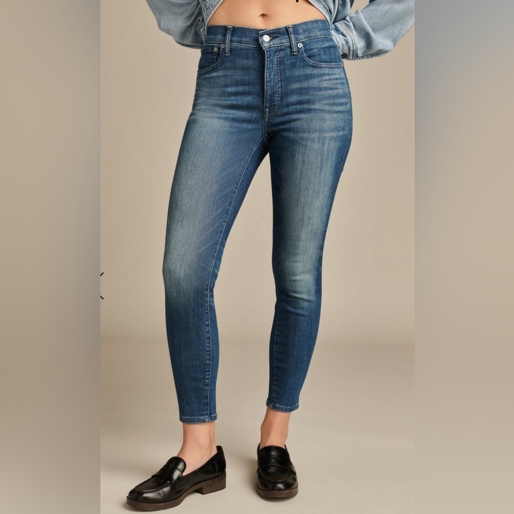 🍂 Lucky Brand Women's Ankle & Cropped Blue Jeans